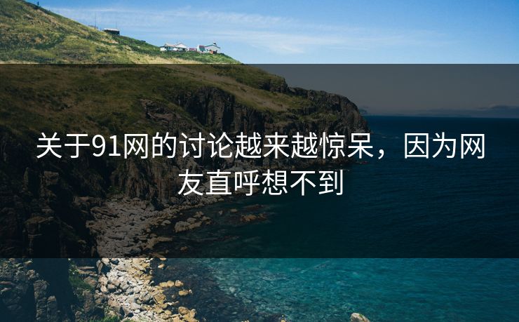 关于91网的讨论越来越惊呆，因为网友直呼想不到